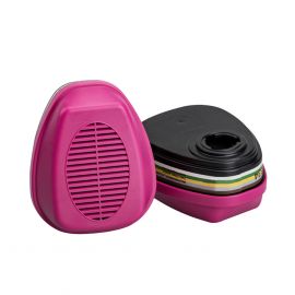 FINERGO G75E ΣΕΤ ΦΙΛΤΡΑ A2P3R, ΖΕΥΓΑΡΙ, ΓΙΑ ΜΑΣΚΑ (FR-7511)