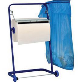 Maestro ART-0703 ΒΑΣΗ ΧΑΡΤΙΟΥ ΚΑΘΑΡΙΣΜΟΥ ΜΕ ΡΟΔΑΚΙΑ, 900x730x390 (ΕΠΙΔΑΠΕΔΙΑ)