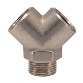 OMG ART27-1_2 ΣΥΝΔΕΣΜΟΣ ΤΥΠΟΥ "Υ", BE V ΟΡΕΙΧΑΛΚΙΝΟ, (1ΑΡΣ-2ΘΗΛ)