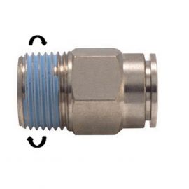 OMG ART520-1_4_D6 ΤΑΧΥΣΥΝΔΕΣΜΟΣ ΕΥΘΥΣ, ΑΡΣ. 1/4 - Φ6MM