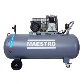 Maestro MAC-270PC_1PH AΕΡΟΣΥΜΠΙΕΣΤΗΣ ΜΕ ΙΜΑΝΤΑ 1/Φ - 270 LT - 4HP - 3.0KW - 10BAR