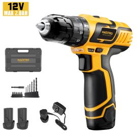 Maestro MCD-12V ΚΡΟΥΣΤΙΚΟ ΔΡΑΠΑΝΟΚΑΤΣΑΒΙΔΟ (ΛΙΘΙΟΥ 12V - 2X2 Ah)