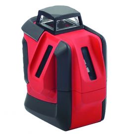 Maestro MLM-320R ΑΛΦΑΔΙ LASER 3 ΑΚΤΙΝΩΝ 360°, 20M, ΒΑΛΙΤΣΑΚΙ BMC ΜΕ ΣΤΟΧΟ,ΒΑΣΗ & ΓΥΑΛΙΑ (ΚΟΚΚΙΝΟ, 4ΧΑΑ)