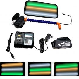 Maestro PDR-L4020B ΛΑΜΠΑ  ΛΑΜΠΑ ΕΠΙΣΚΕΥΗΣ ΚΑΙ ΔΙΑΓΝΩΣΗΣ ΒΕΝΤΟΥΖΑΣ, ΜΠΑΤΑΡΙΑΣ, ΜΕ ΡΥΘΜΙΣΗ, 400X200MM