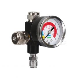 Maestro Pro-07 ΑΝΑΛΟΓΙΚΟΣ ΜΕΤΡΗΤΗΣ ΠΙΕΣΗΣ ΠΙΣΤΟΛΙΩΝ ΒΑΦΗΣ ΜΕ ΕΛΕΥΘΕΡΟ ΠΑΞΙΜΑΔΙ ΠΕΡΙΣΤΡΟΦΗΣ