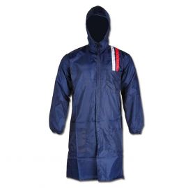 PELATEC SCB8003 POLYTEC COAT ΤΖΑΚΕΤ ΠΡΟΣΤΑΣΙΑΣ ΒΑΦΗΣ ΜΕ ΚΟΥΚΟΥΛΑ, ΜΑΚΡΥ, ΕΠΑΝ/ΜΕΝΟ - L (ΜΠΛΕ)