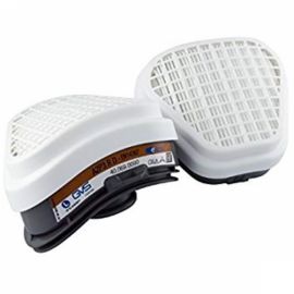 GVS SPR497 ΣΕΤ ΑΝΤΑΛΛΑΚΤΙΚΑ ΦΙΛΤΡΑ A2-P3 RD, ΓΙΑ ΜΑΣΚΕΣ SPR495/496/536/537 (ΣΕΤ 2 ΤΕΜ)