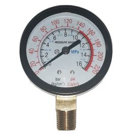 Maestro PG-D50-16BV ΜΑΝΟΜΕΤΡΟ ΚΑΘΕΤΟ, Φ50MM, 16BAR, ΓΙΑ ΑΕΡΟΣΥΜΠΙΕΣΤΕΣ