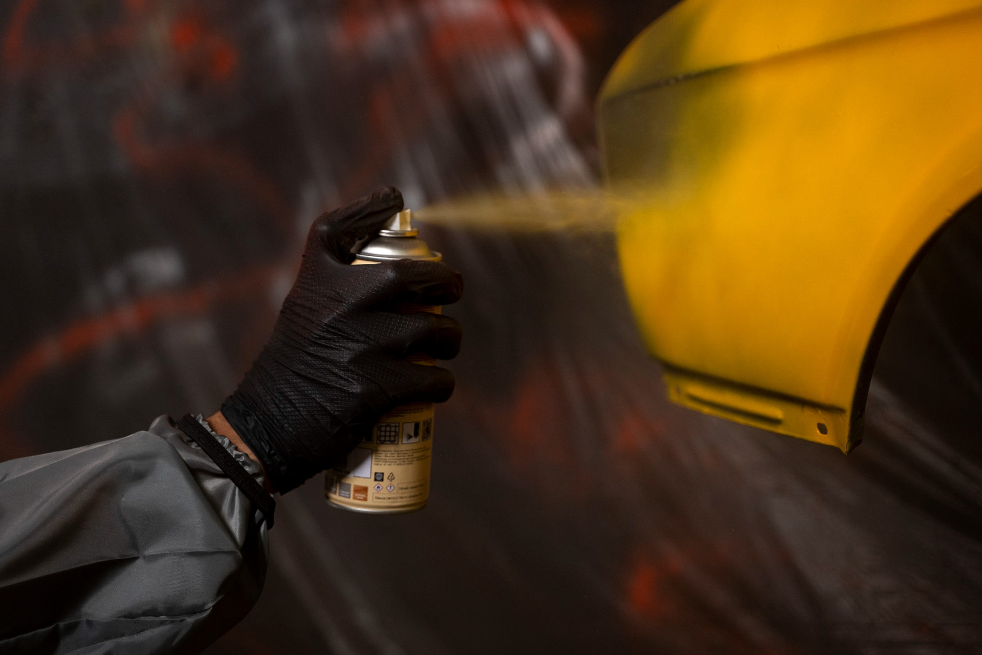 χρωμα αυτοκινητου σε σπρέι